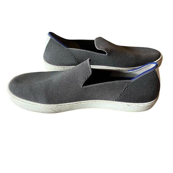 Rothy’s Women's 11 The Sneaker In Grey Slip On Casual Comfy Neutral - Picture 5 of 9